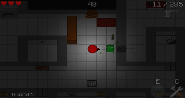 Скриншот из Zombie Cubes
