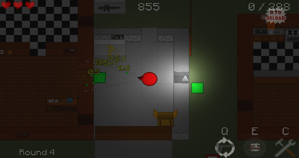 Скриншот из Zombie Cubes