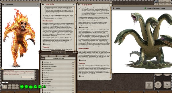 Скриншот из Fantasy Grounds - Creature Codex Lairs (5E)