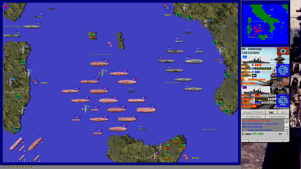 Battleships and Carriers - WW2 Battleship Game image