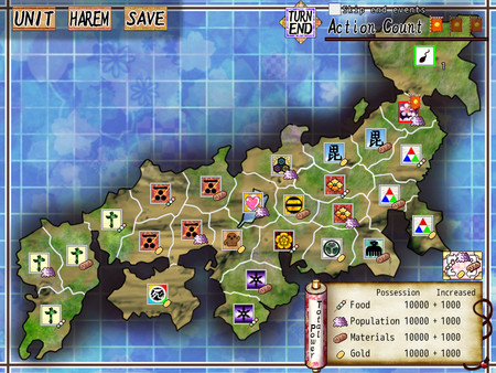 Скриншот из SengokuNeet