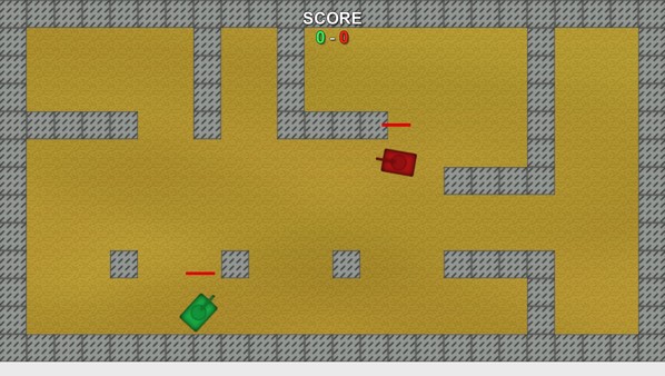 Скриншот из Coop Tank War