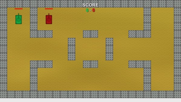 Скриншот из Coop Tank War