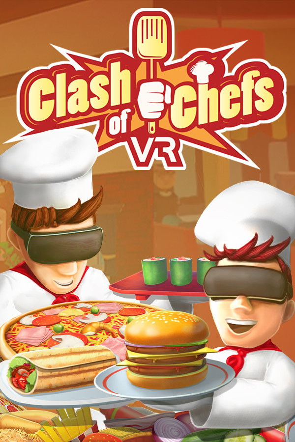 Steam portrait for Clash of Chefs VR.