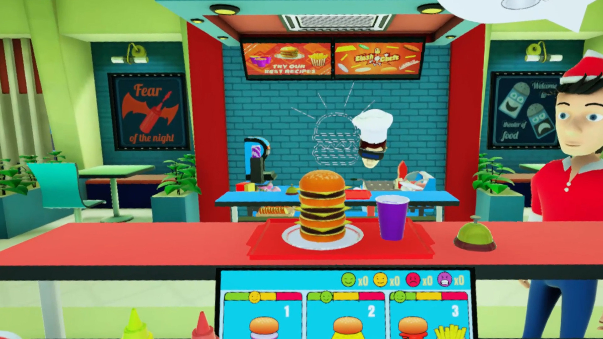 Oculus Quest 游戏《Clash of Chefs VR》模拟烹饪VR插图