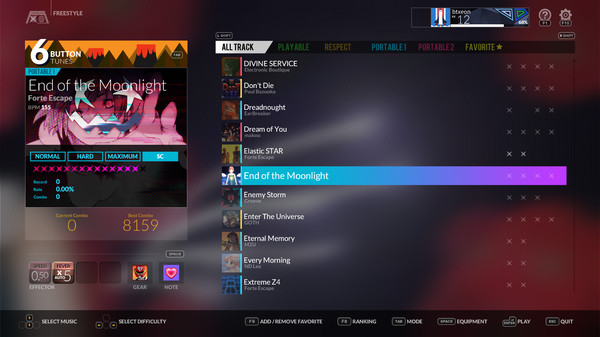 Скриншот из DJMAX RESPECT V