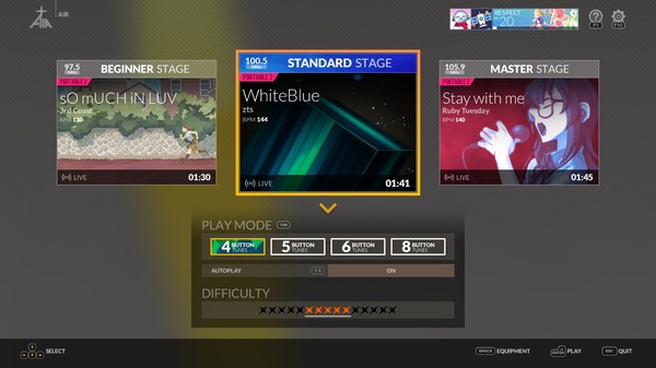 Скриншот из DJMAX RESPECT V