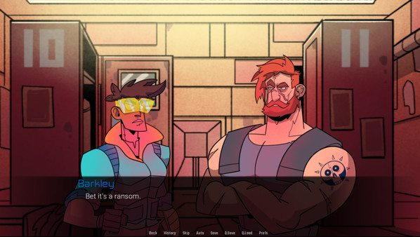 Скриншот из Distress: A Choice-Driven Sci-Fi Adventure