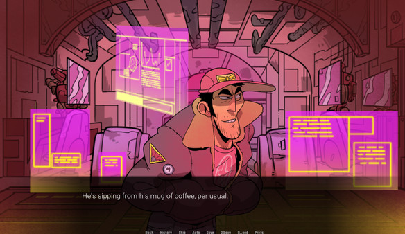 Distress: A Choice-Driven Sci-Fi Adventure game for Linux 1