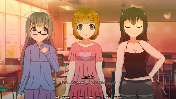 Courage for a Kiss game for Linux 1