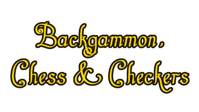 Backgammon, Chess & Checkers Logo