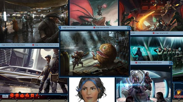 Скриншот из Fantasy Grounds - Starfinder RPG - Against the Aeon Throne AP 2: Escape from the Prison Moon (SFRPG)