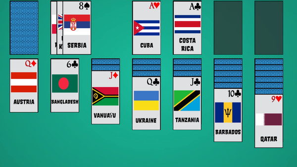 Solitaire: Learn the Flags!