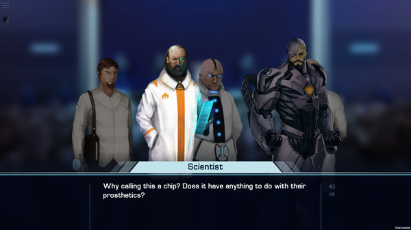 Скриншот из S.A.I.A.'s Awakening: A Robothorium Visual Novel