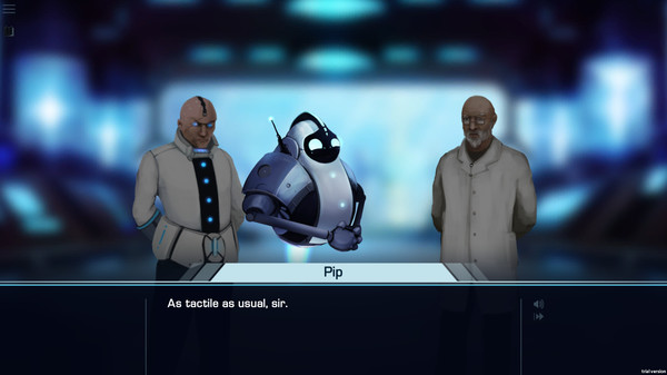 Скриншот из S.A.I.A.'s Awakening: A Robothorium Visual Novel