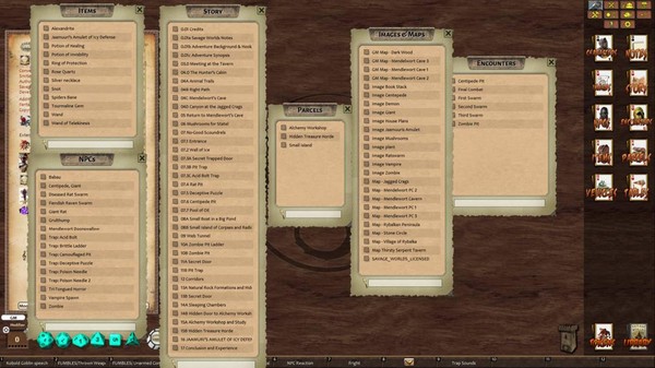 Скриншот из Fantasy Grounds - A07: Alchemist's Errand (Savage Worlds)