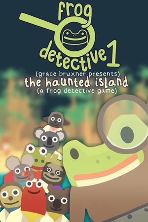 The Haunted Island, a Frog Detective Game poster image on Steam Backlog