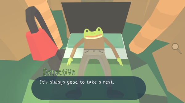 The Haunted Island, a Frog Detective Game for linux