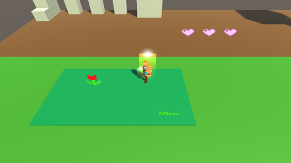 Скриншот из Pixel World: Unity-Chan!