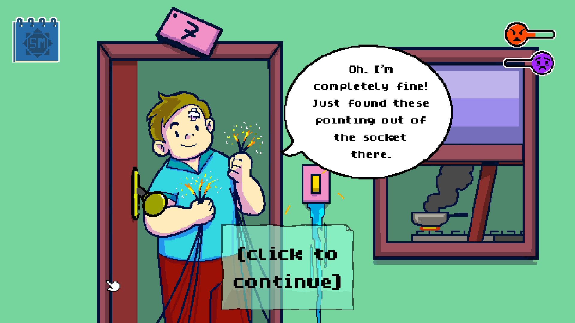 indie game point and click 2 stories girl and a boy