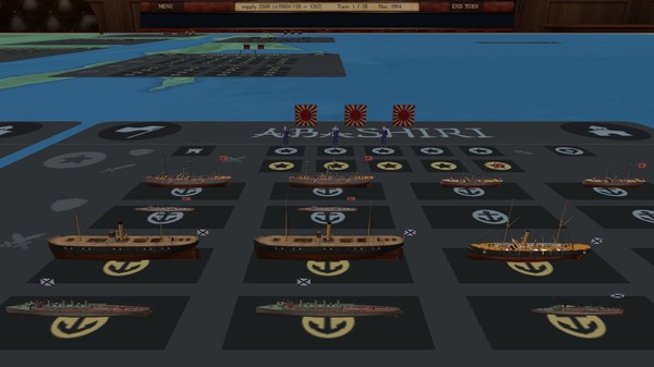 Скриншот из Clad in Iron: Sakhalin 1904 Скриншот из Clad in Iron: Sakhalin 1904