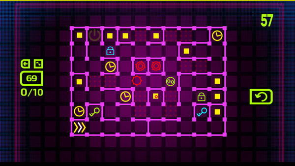 Скриншот из NEONARCADE: adventure puzzle muse