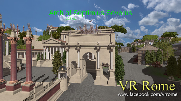 Скриншот из VR Rome