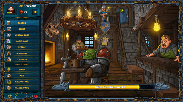 Shakes and Fidget Remastered game for Linux 1