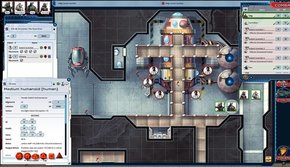 Скриншот из Fantasy Grounds - Starfinder RPG - Against the Aeon Throne AP 3: The Rune Drive Gambit (SFRPG)