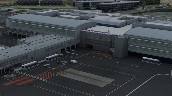 Скриншот из FSX Steam Edition: Newcastle X Add-On