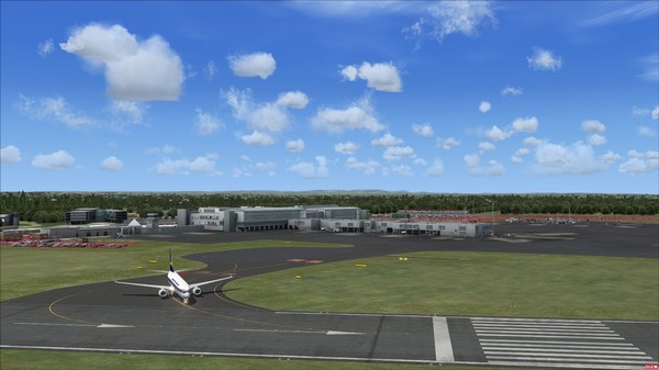 Скриншот из FSX Steam Edition: Newcastle X Add-On