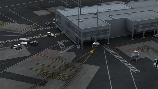 Скриншот из FSX Steam Edition: Newcastle X Add-On