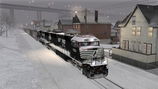 Скриншот из Train Simulator: Norfolk Southern SD60E Loco Add-On