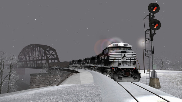 Скриншот из Train Simulator: Norfolk Southern SD60E Loco Add-On