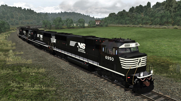 Скриншот из Train Simulator: Norfolk Southern SD60E Loco Add-On