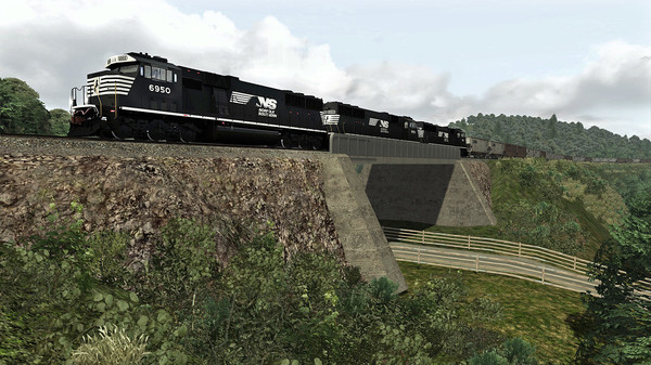 Скриншот из Train Simulator: Norfolk Southern SD60E Loco Add-On