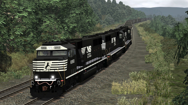 Скриншот из Train Simulator: Norfolk Southern SD60E Loco Add-On