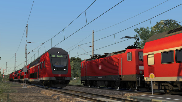 Скриншот из Train Simulator: Inselbahn: Stralsund – Sassnitz Route Add-On