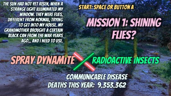 Скриншот из Spray Dynamite X Radioactive Insects