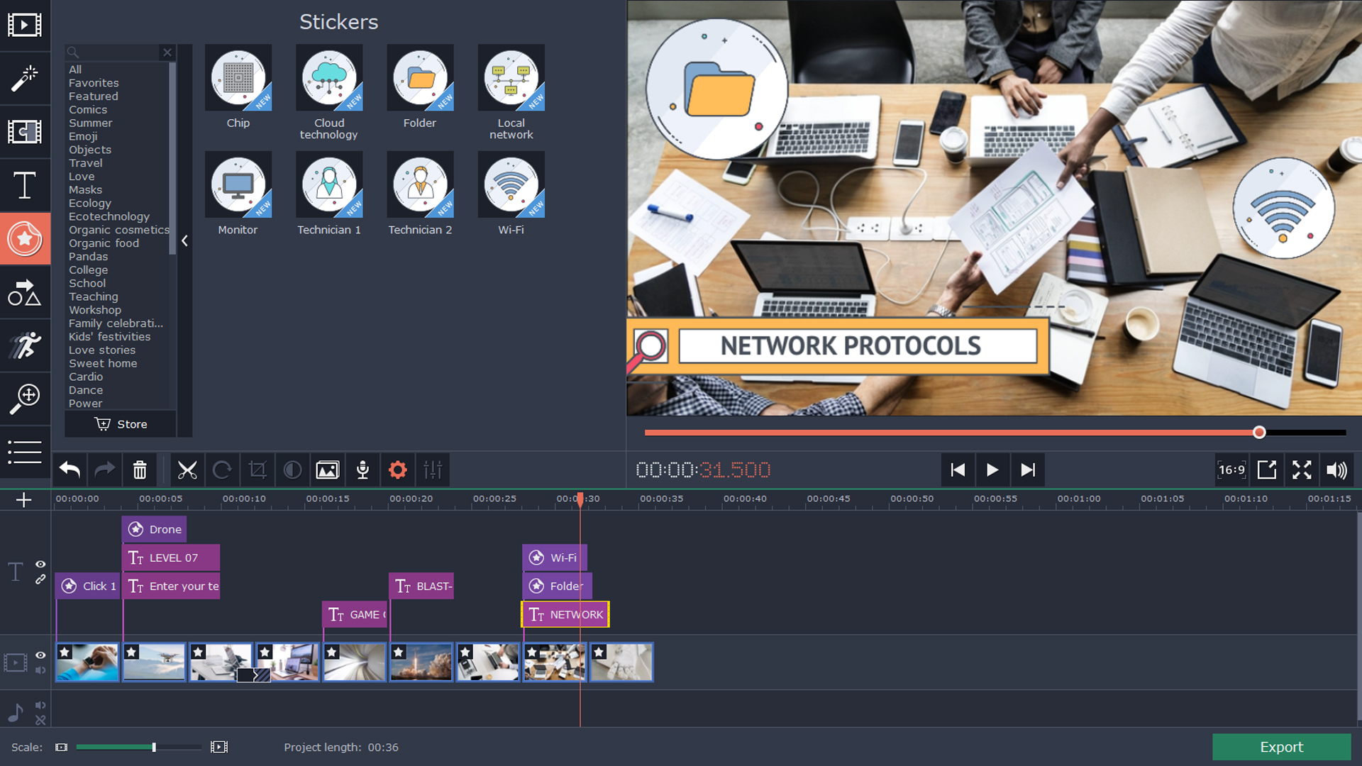 Movavi video editor 15 что это