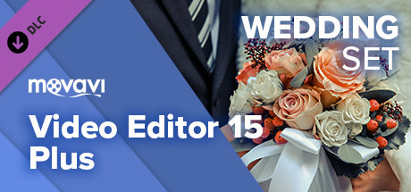 Movavi Video Editor 15 Plus - Wedding Set cover art
