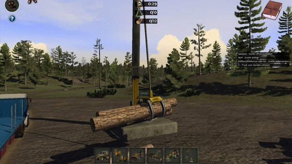 Скриншот из Woodcutter Simulator 2011