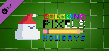 Coloring Pixels - Winter Holidays cover art