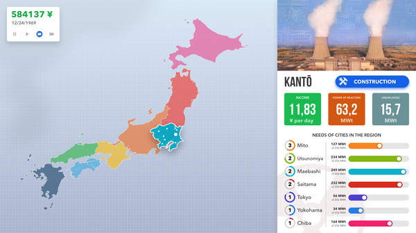 Nuclear Power Station Creator minimum requirements