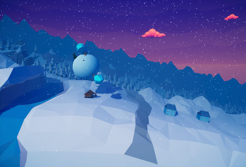 Snowballed: Crazy Downhill game for Linux 1