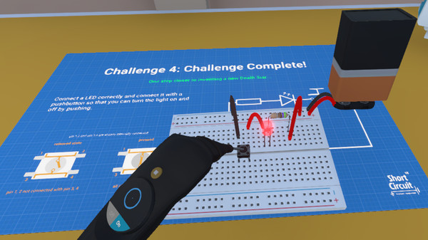 Short Circuit VR game for Linux 1