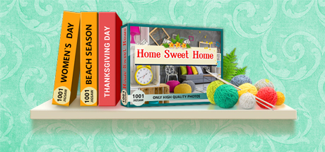 1001 Jigsaw. Home Sweet Home cover art