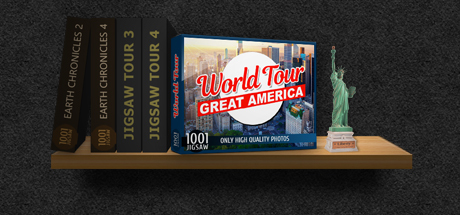 1001 Jigsaw. World Tour: Great America cover art