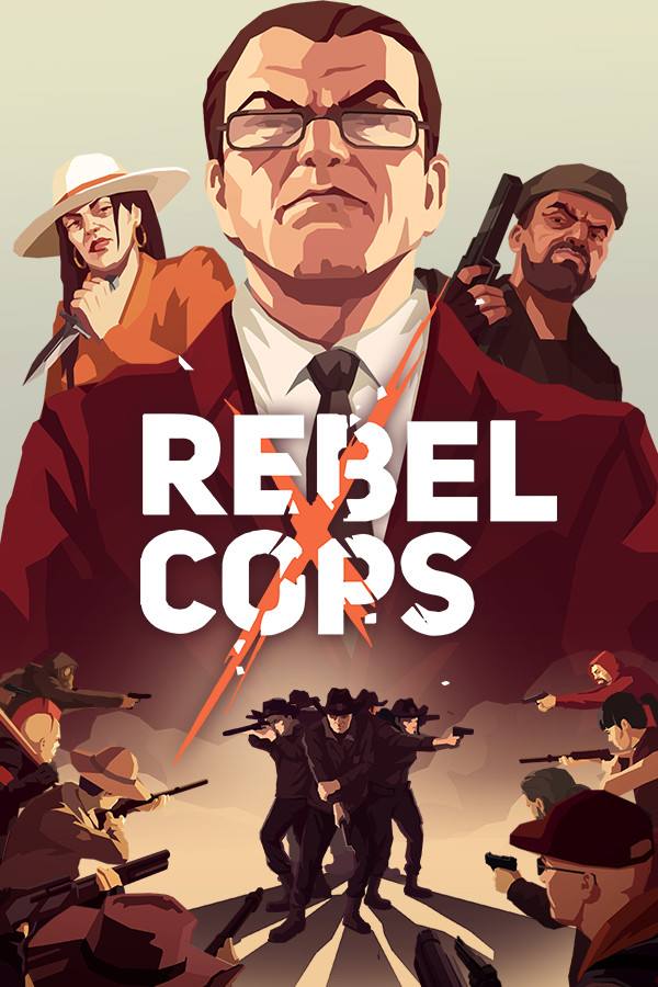 Steam portrait for Rebel Cops.