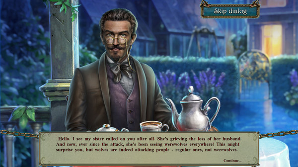 Shadow Wolf Mysteries: Under the Crimson Moon Collector's Edition screenshot